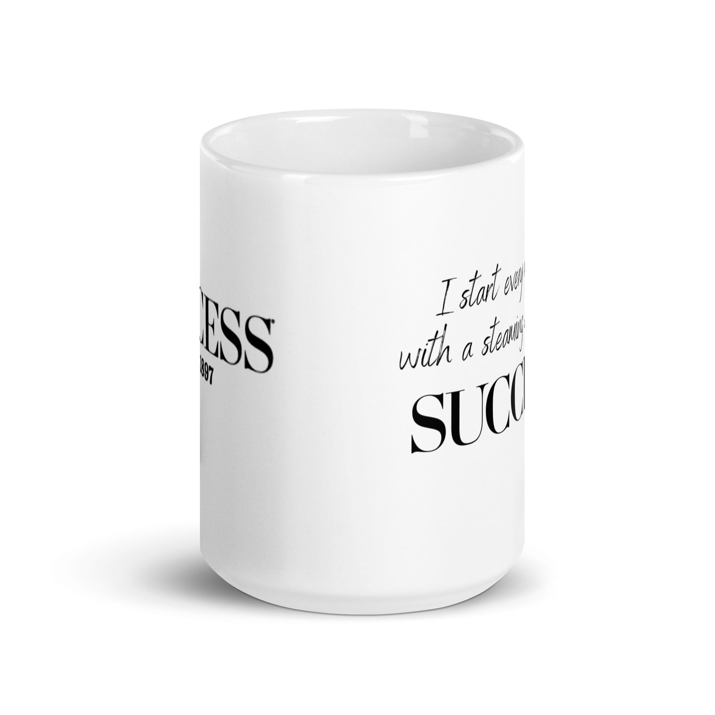 SUCCESS-logo 15-oz. white glossy mug